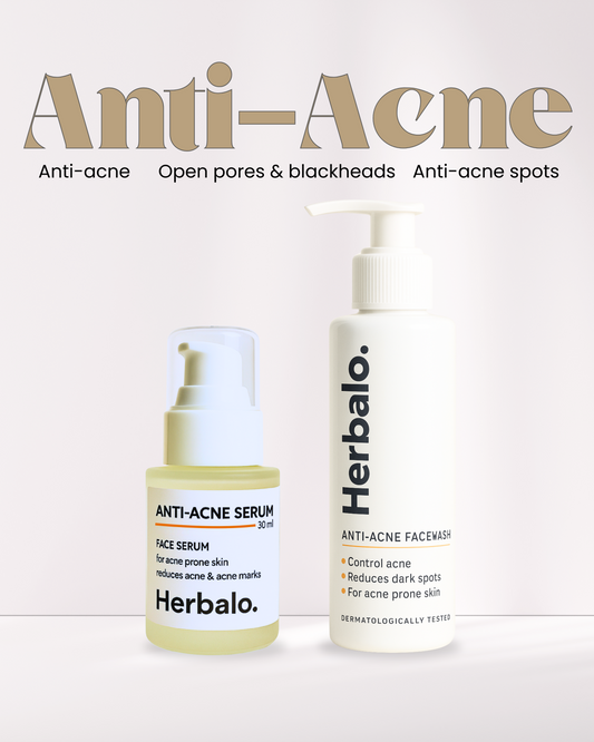 Anti-Acne Bundle – Facewash & Serum for Clear Skin